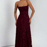 Francine - Robe Longue avec Corsage