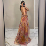 Margo - Robe Maxi avec Imprimé Floral