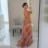 Margo - Robe Maxi avec Imprimé Floral