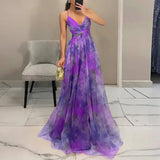 Margo - Robe Maxi avec Imprimé Floral