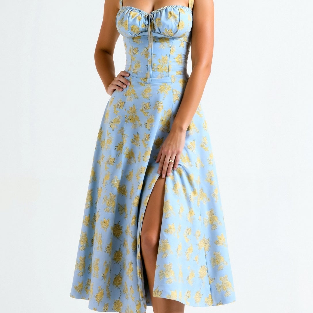 Julie - Robe Midi Élégante