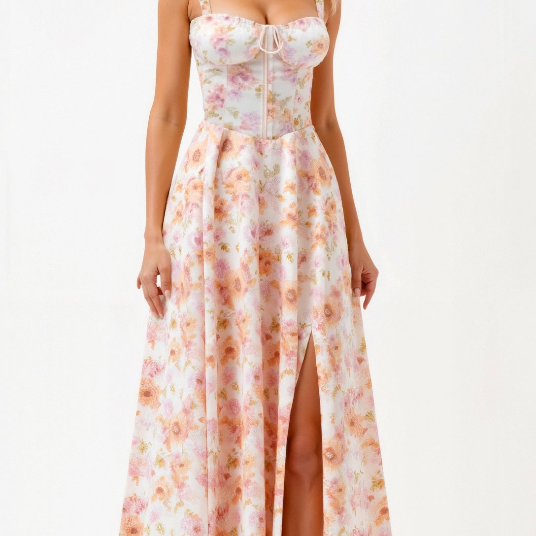 Julie - Robe Midi Élégante