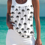 Tankini élégant Trudy avec short assorti, effet ventre plat