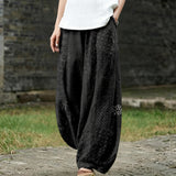 Adélaïde – Pantalon large noir