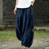 Bérénice – Pantalon large à motif céleste