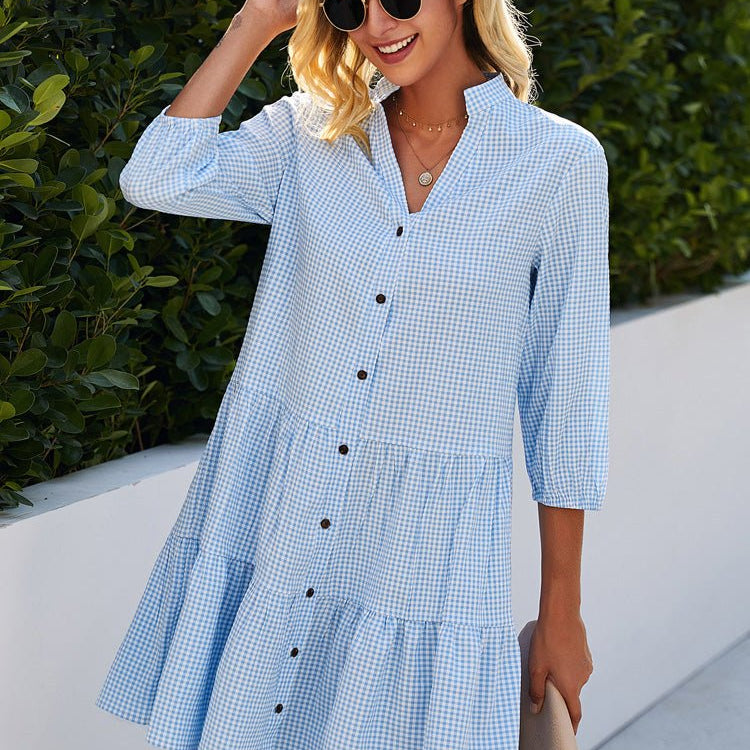 Shana - Robe Midi avec Légèreté