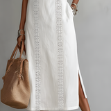 Justine - Robe Midi en Lin Texturé