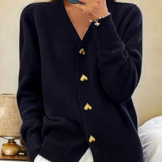 Aimée - Cardigan Élégant en Maille