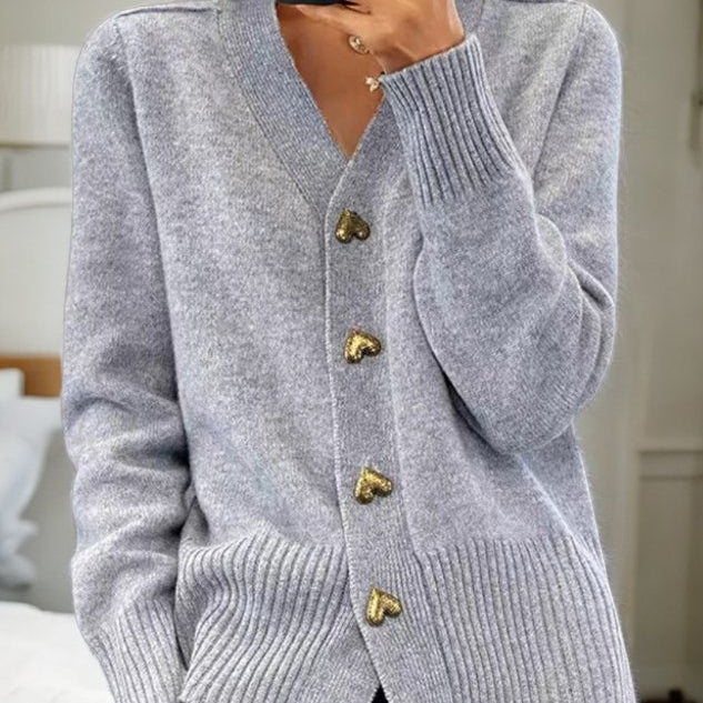 Aimée - Cardigan Élégant en Maille
