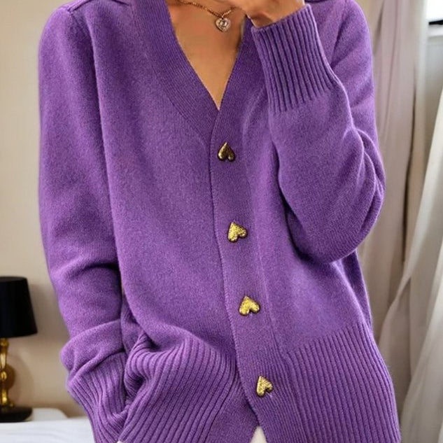 Aimée - Cardigan Élégant en Maille