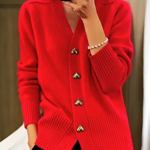 Aimée - Cardigan Élégant en Maille